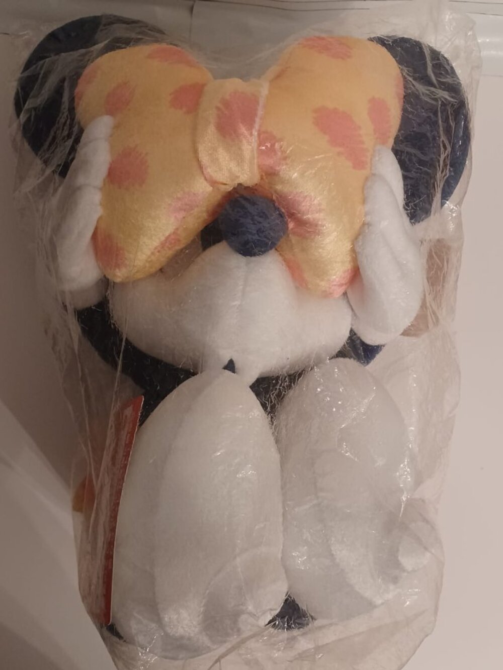 Rare Disney Minnie Mouse Rock the Dots 15" Plush Ichiban Kuji Last One Japan NWT